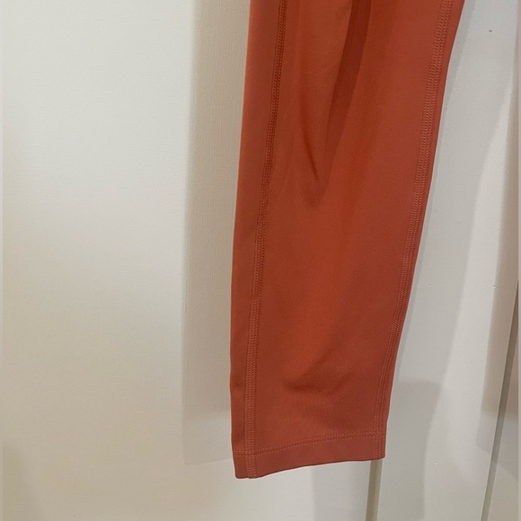 Girlfriend Collective High-Waisted Orange Leggings Yoga Pants Size Small - Picture 6 of 13
